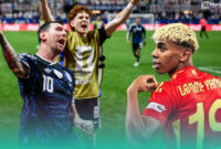 Gambar Fix! Yamal Hadapi Messi Di Final, Setelah Inggris Jadi Korban Ganasnya Remontada Argentina (Sumber: grafis Frensia)