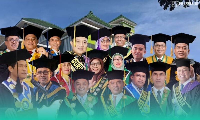 Gambar 19 Profesor Potensi Bakal Calon Rektor UIN KHAS, Frensia Institute: Butuh Ahli Manajemen dan Mantan Aktivis (Sumber: grafis Frensia)