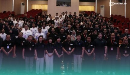 Tamu undangan dan civitas akademika Politeknik Jember dalam ajang World Friends Korea ICT Volunteers (WFK-ICT) 2026 (Foto: Sigit/Frensia).