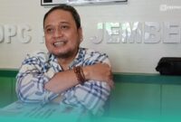 Ketua DPC PKB Jember, Ayub Junaidi saat ditemui di Kantor DPC PKB Jember (Foto: Sigit/Frensia).