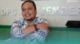 Ketua DPC PKB Jember, Ayub Junaidi saat ditemui di Kantor DPC PKB Jember (Foto: Sigit/Frensia).