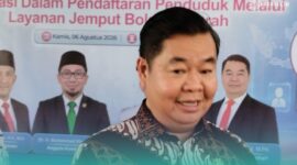 Direktorat Jenderal Kependudukan dan Pencatatan Sipil (Dirjen Dukcapil) Kementerian Dalam Negeri (Kemendagri) RI, Teguh Setyabudi (Foto: Fadli/Frensia). 