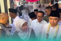 Direktur Jenderal (Dirjen) Perumahan Perkotaan Kementerian PKP, Sri Haryati, (kiri), Bupati Jember, Muhammad Fawiat (Kanan) (Foto: Sigit/Frensia). 