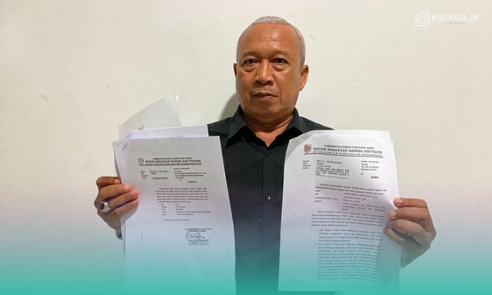 Deputi Investigasi dan Penindakan Government Corruption Watch Kabupaten Jember, Andhy Sungkono (Foto:Sigit/Frensia). 