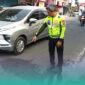 Piket Gakkum  Satlantas Polres  Jember saat mendatangi TKP kecelakaan di Jenggawah (Foto: Satlantas Polres Jember). 