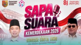 Poster Konser SAPA SUARA peringatan HUT RI ke-81 (Foto: Akun Instagram @SAPA SUARA). 