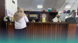 Suasana di kantor Inspektorat Jember saat siang hari (Foto: Sigit/Frensia). 