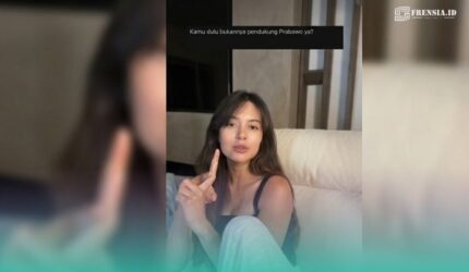 Aurelie Moeremans (Foto: Tangkapan layar dari media sosial pemilik akun Aurel Moeremans).