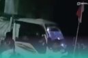 Pikap yang mengangkut sound horeg menabrak pos kamling, di Desa Curahmalang, Kecamatan Rambipuji, Jember (Foto: Tangkapan layar di unggahan media sosial). 