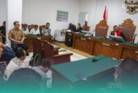 Hakim tunggal Richard Edwin Basoeki memimpin sidang putusan gugatan praperadilan terkait penyitaan dan penggeledahan kediaman Febrie Adriansyah di Pengadilan Negeri Jakarta Selatan, Jakarta, Kamis (27/8/2026). (Foto: ANTARA/Muhammad Iqbal/kye). 