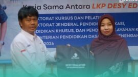 Gambar PKBM Merdeka Jalin Kerjasama dengan LPK Desy Education di bidang Pendidikan Kesetaraan dan Pelatihan Keterampilan (Sumber: Istimewa)