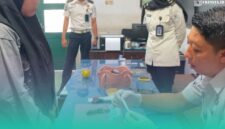 Gambar Pengunjung Wanita Lapas Banyuwangi Diamankan Petugas Selipkan Sabu di Karet Celana(Sumber: Istimewa)