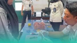 Gambar Pengunjung Wanita Lapas Banyuwangi Diamankan Petugas Selipkan Sabu di Karet Celana(Sumber: Istimewa)