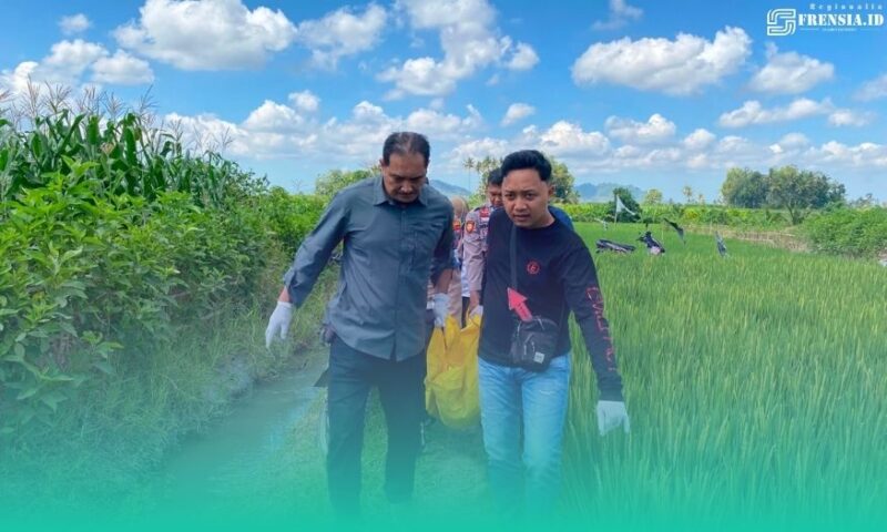 Gambar Perempuan Lansia 66 Tahun Ditemukan Meninggal di Parit Persawahan Tegalsari Banyuwangi(Sumber: Istimewa)