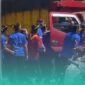 Gambar Peserta Terserempet truck, Gerak Jalan HUT RI di Genteng Banyuwangi Nyaris Ricuh (Sumber: Isitimewa)