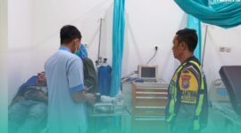 Gambar Pickup Terjun ke Bawah Sasak Tambong Banyuwangi, Sopir Luka-luka(Sumber: Isitimewa)