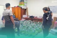 Gambar Polda Babel dan Satlap Tricakti Gagalkan Penyelundupan 1,6 Ton Timah Illegal di Belitung(Sumber: Istimewa)