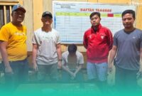 gambar Seorang Pria ditangkap Polisi saat mengedarkan 310 Pil Trihexyphenidyl di Siliragung Banyuwangi (Sumber: Istimewa)