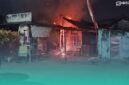 Gambar Toko dan Rumah di Jajag Banyuwangi Terbakar, Kerugian Capai Rp 100 Juta (Sumber:L Istimewa)(
