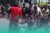 Gambar Tragis, Siswi 12 Tahun Meninggal dalam Kecelakaan di JLS Glenmore (Sumber: Istimewa)