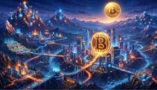 Bitcoin Ilustrasi AI