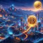 Bitcoin Ilustrasi AI