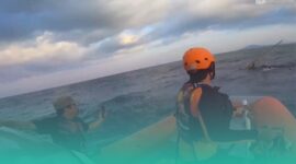 Gambar Enam Nelayan Selamat Setelah Kapal Tenggelam di Perairan Bomo (Sumber: Istimewa)