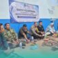Pihak pemilik dapur bersama pegawai SPPG Karangsono, Bangsalsari, Jember, saat melakukan  rapat koordinasi pasca dilakukan evaluasi oleh Satgas MBG Kabupaten Jember. (Foto: Istimewa). 