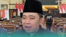 Bupati Jember, Muhammad Fawait, setelah menghadiri sidang Paripurna pembacaan Nota Pengantar Perda Perubahan APBD 2026. (Foto: Fadli/Frensia).