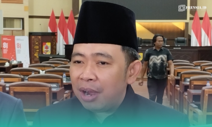 Bupati Jember, Muhammad Fawait, setelah menghadiri sidang Paripurna pembacaan Nota Pengantar Perda Perubahan APBD 2026. (Foto: Fadli/Frensia). 