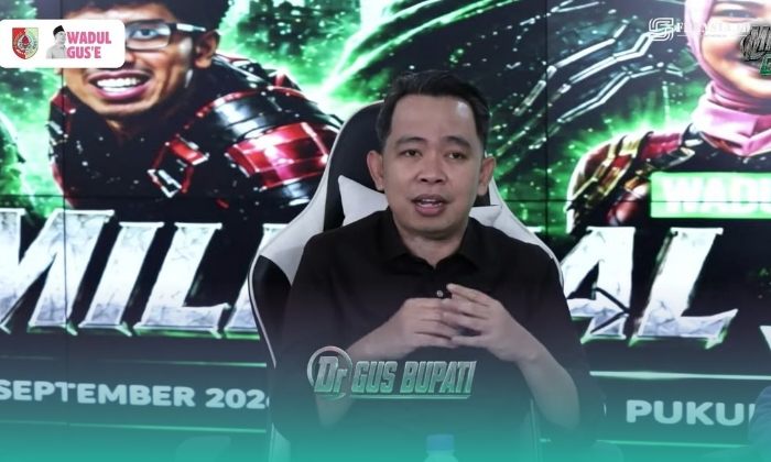 Bupati Jember, Muhammad  Fawait, dalam siniar YouTube Wadul Gus'e yang bertema 