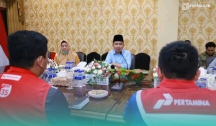 Pemkab Jember saat bertemu pihak PT Pertamina Patra Niaga. (Foto: Istimewa).