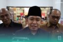 Penjabat (Pj) Sekretaris Daerah (Sekda) Kabupaten Jember, Achmad Imam Fauzi, (dari kiri), Bupati Jember, Muhammad Fawait (tengah), Kepala Dinas Komunikasi dan Informatika (Kominfo) Kabupaten Jember, Akhmad Helmi Luqman (kanan) (Foto: Diskominfo). 