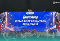 Suasana saat prosesi Studium Generale bagi Mahasiswa dan Mahasantri Baru Penerima Beasiswa Pemprov Jawa Timur Tahun 2026 yang diadakan oleh Lembaga Pengembangan Pesantren dan Diniyah (LPPD) Jatim, di Gedung Islamic Centre Jawa Timur, Surabaya, Kamis (10/9/2026). (Foto: Yahya). 