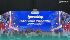 Suasana saat prosesi Studium Generale bagi Mahasiswa dan Mahasantri Baru Penerima Beasiswa Pemprov Jawa Timur Tahun 2026 yang diadakan oleh Lembaga Pengembangan Pesantren dan Diniyah (LPPD) Jatim, di Gedung Islamic Centre Jawa Timur, Surabaya, Kamis (10/9/2026). (Foto: Yahya).