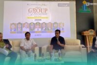 Para narasumber saat acara FGD yang dilaksanakan LBH PKC PMII Jatim, di Gedung BEC UIN KHAS Jember (Foto: Hefni). 