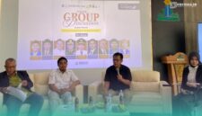 Para narasumber saat acara FGD yang dilaksanakan LBH PKC PMII Jatim, di Gedung BEC UIN KHAS Jember (Foto: Hefni). 