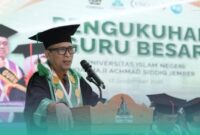 Guru Besar Universitas Islam Negeri Kiai Haji Achmad Siddiq (UIN KHAS) Jember, Prof Abdul Muis. (Foto: Humas UIN KHAS Jember). 