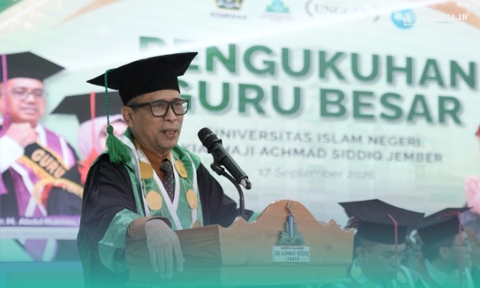 Guru Besar Universitas Islam Negeri Kiai Haji Achmad Siddiq (UIN KHAS) Jember, Prof Abdul Muis. (Foto: Humas UIN KHAS Jember). 