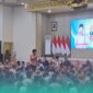 Massa aksi saat dialog menyampaikan aspirasi ke Bupati Jember, Muhammad Fawait, di Pendopo Wahyawibawagraha, Kabupaten Jember. (Foto: Istimewa).