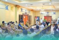 Komisi D DPRD Jawa Timur, saat menggelar  pertemuan khusus dengan Bupati Jember Muhammad Fawait di Pendopo Wahyawibawagraha. (Foto: Diskominfo Jember). 