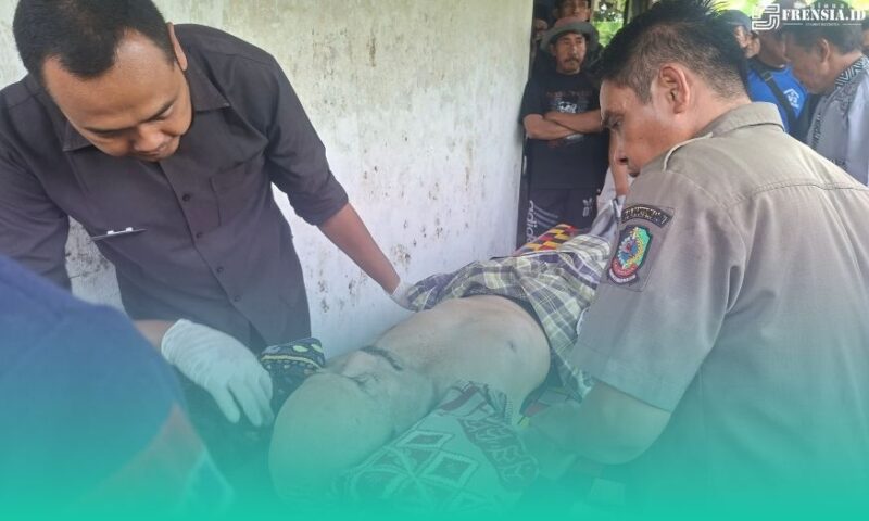Gambar Lansia 78 Tahun Ditemukan Meninggal Dalam Sumur di Gambiran Banyuwangi (Sumber: Istimewa)