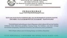 Gambar Muncul Titik Api di Jalur Pendakian, Gunung Raung Ditutup (Sumber: Isitimewa)