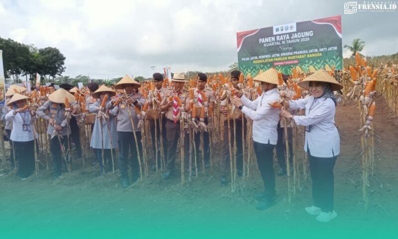 Gambar Panen 80 Ton Benih Bhayangkara, Polda Jatim Dukung Asta Cita Prabowo Gibran (Sumber: Isitimewa)