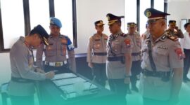 Gambar Penyegaran Organisasi, Sejumlah Pejabat Polresta Banyuwangi Berganti Posisi (Sumber: Isitmewa)