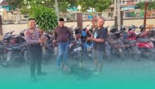 Gambar Polisi Gerebek diduga Tempat Sabung Ayam di Muncar, 31 Motor Diamankan (Sumber: Istimewa)
