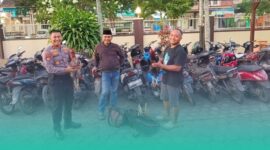 Gambar Polisi Gerebek diduga Tempat Sabung Ayam di Muncar, 31 Motor Diamankan (Sumber: Istimewa)