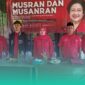 Gambar 6.153 Pengurus Ranting dan Anak Ranting PDI Perjuangan Banyuwangi Dilantik(Sumber: Istimewa)