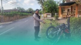 Gambar Dua Sepeda Motor Terlibat Kecelakaan, Satu Pengendara Tewas (Sumber: Istimewa)