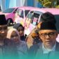 Bupati Jember, Muhammad Fawait (kiri), bersama Direktur Kepesertaan BPJS Kesehatan RI, Akmal Budi Yulianto (kanan), seusai peluncuran 'Mobil Cinta' di RSD Balung. (Foto: Istimewa). 